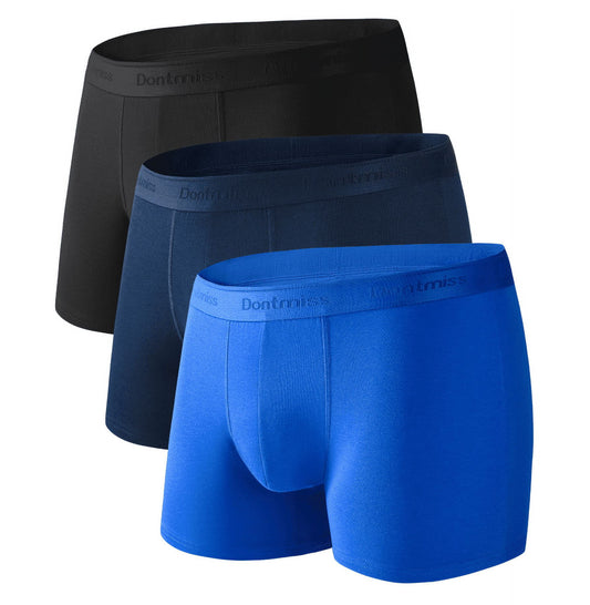 PRO-3D STEALTH Support: Bamboo Bliss Men's 3-Pack Breathable Briefs