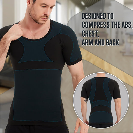 Alpha Athletics: PowerSlim Men's Compression Shirt